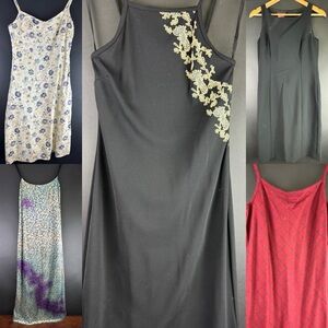 90s-Y2K Vintage Dress Lot: S,M,L, Gap, Eddie Bauer, ESpirit, LaBelle